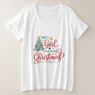 Just A Girl Who Loves Christmas Tank Top