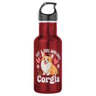 Just a girl who loves Corgis 532 Ml Water Bottle