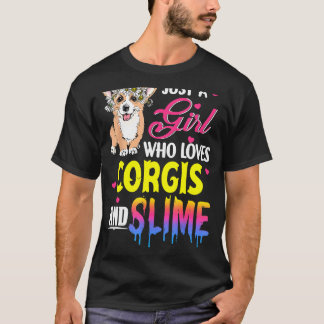 Just A Girl Who Loves Corgis T-Shirt