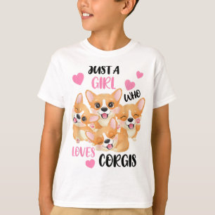 Just a Girl who Loves Corgis T-Shirt