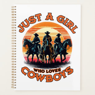 Just a girl who loves cowboys planner