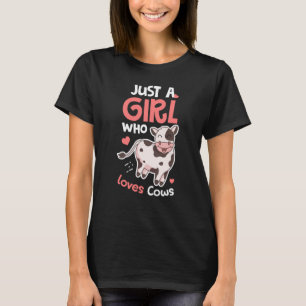 Just A Girl Who Loves Cows Cows Women T-Shirt