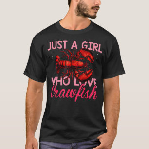 Just A Girl Who Loves Crawfish Cute T-Shirt