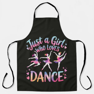 Just a Girl Who Loves Dance Apron