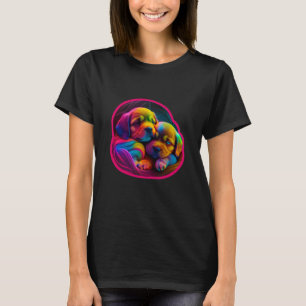 Just A Girl Who Loves Dogs Cute Labrador Retriever T-Shirt