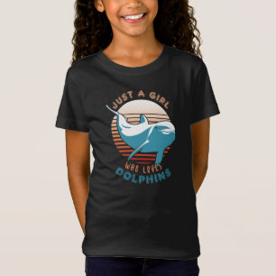 Just A Girl Who Loves Dolphins T-Shirt