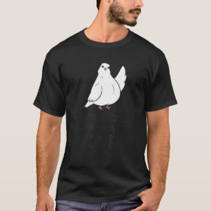 Just A Girl Who Loves Doves Cute Dove Bird T-Shirt