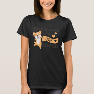 Just A Girl Who Loves Dragons Cute Animals Heart T-Shirt
