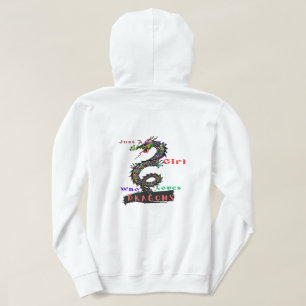 Just a Girl Who Loves Dragons Hoodie