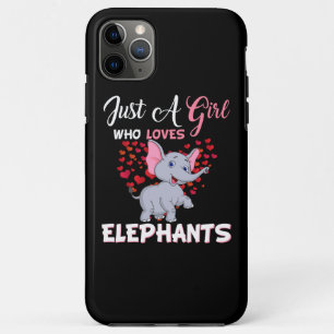 Just A Girl Who Loves Elephants Gifts Case-Mate iPhone Case