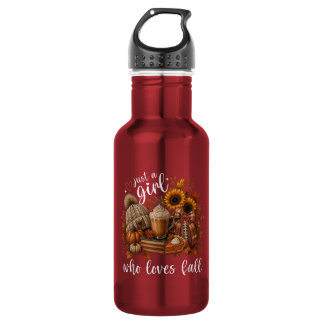 Just a Girl Who Loves Fall 532 Ml Water Bottle