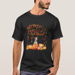 Just A Girl Who Loves Fall And Jack Russell Dog A T-Shirt