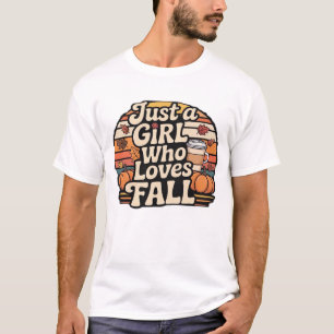 Just A Girl Who Loves Fall Classic T-Shirt.png T-Shirt