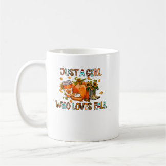 Just A Girl Who Loves Fall Coffee Mug
