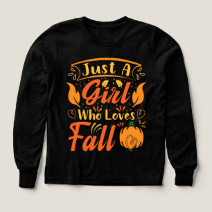 Just A Girl Who Loves Fall – Cosy Autumn Crewneck