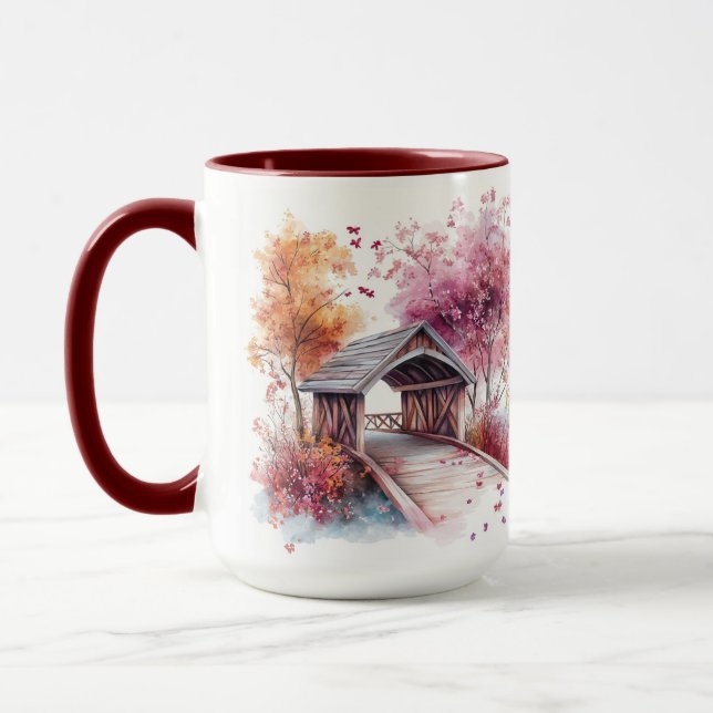 Just a girl who Loves Fall  Mug (Left)