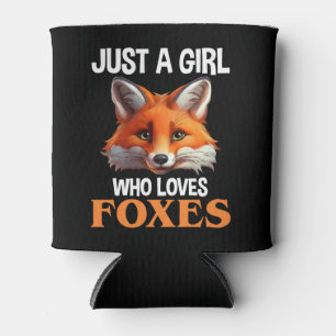 Just A Girl Who Loves Foxes Can Cooler