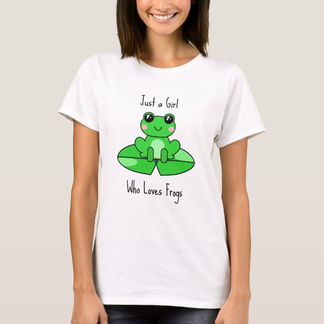 Just a Girl who Loves Friends T-Shirt (Front)