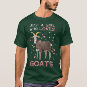 Just A Girl Who Loves Goats 1 T-Shirt