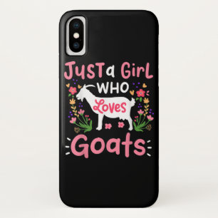 Just A Girl Who Loves Goats Case-Mate iPhone Case