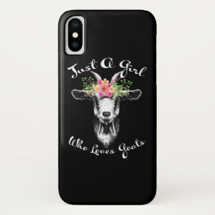 Just A Girl Who Loves Goats Case-Mate iPhone Case