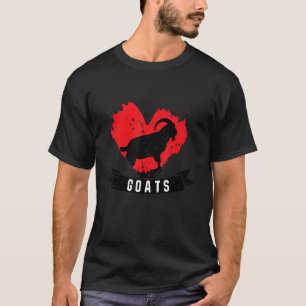 Just A Girl Who Loves Goats Farm Animal Farmer T-Shirt