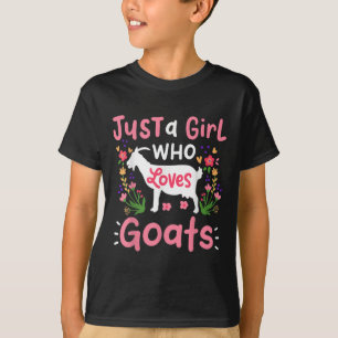 Just A Girl Who Loves Goats T-Shirt