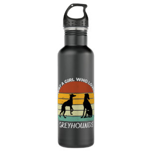 Just a girl who loves greyhounds 710 ml water bottle