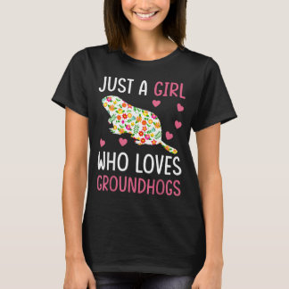 Just A Girl Who Loves Groundhog Day T-Shirt