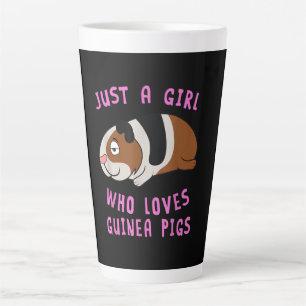 Just A Girl Who Loves Guinea Pig Animal Spirit Latte Mug