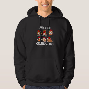 Just A Girl Who Loves Guinea Pigs Cute Guinea Pig  Hoodie