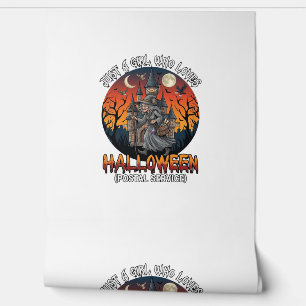 Just A Girl Who Loves Halloween Postal Service Wit Wallpaper