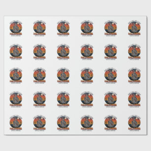 Just A Girl Who Loves Halloween Postal Service Wit Wrapping Paper