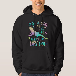 Just a Girl Who Loves her Bearded Dragon Dragons l Hoodie