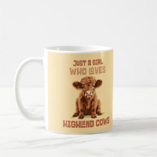 Just a girl who loves Highland Cows Coffee Mug