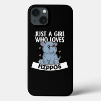 Just A Girl Who Loves Hippos Cute Hippo Costume