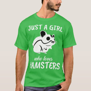 Just A Girl Who Loves Honey Badgers T-Shirt