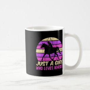 Just A Girl Who Loves Horses Coffee Mug