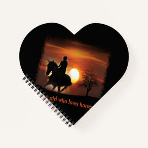just a girl who loves horses notebook