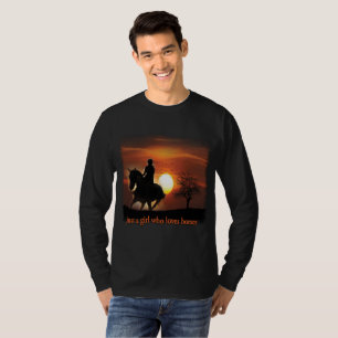 just a girl who loves horses T-Shirt