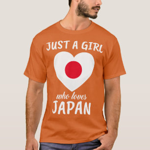 Just A Girl Who Loves Japan T-Shirt