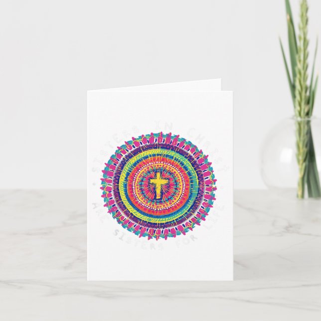 Just A Girl Who Loves Jesus And Cats _3  Card (Front)