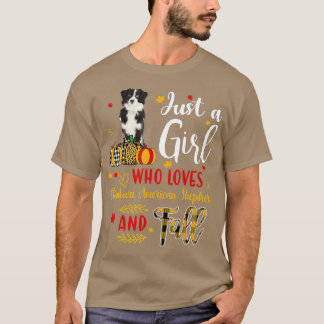 Just A Girl Who Loves Miniature American Dog & Fal T-Shirt
