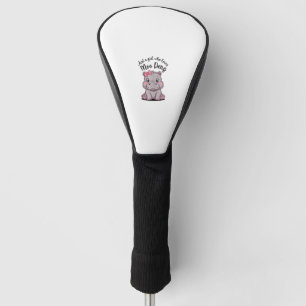 Just A Girl Who Loves Moo Deng Baby Hippos Tank To Golf Head Cover