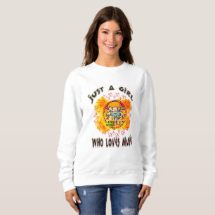 Just A Girl Who Loves Music Sweatshirt