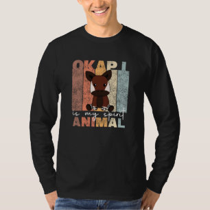 Just A Girl Who Loves Okapis - Okapi Sweet Animals T-Shirt