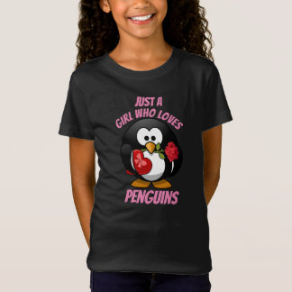 Just A Girl Who Loves Penguins T-Shirt