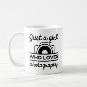 Just A Girl Who Loves Photography Coffee Mug