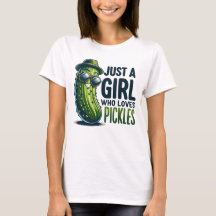 Just A Girl Who Loves Pickles Cool Pickle Sunglass