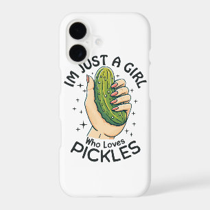 Just A Girl Who Loves Pickles - Funny Vegan